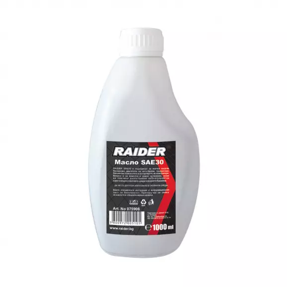 Масло двигателно RAIDER SAE30 1л