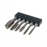 Метчик BUCOVICE TOOLS M3-M10 6части, M-метрична стандартна резба, HSS, десен, 6-стенна 1/4
