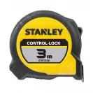 Ролетка пластмасов корпус STANLEY Control-Lock 3м x 19мм., гумирана, EC-клас 2 - small