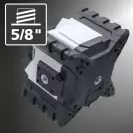 Ротационен лазерен нивелир LASERLINER Quadrum Compact GT M300 S, червен лазер клас 2, обхват 350m, точност 1.5mm/10m, автом./автом. - small, 266328