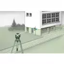 Ротационен лазерен нивелир LASERLINER Quadrum Compact GT M300 S, червен лазер клас 2, обхват 350m, точност 1.5mm/10m, автом./автом. - small, 266329
