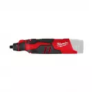 Шлайф прав акумулаторен MILWAUKEE M12 BLROT-0, 12V, 2.0-6.0Ah, Li-Ion, 5000-27500об/мин, ф3.2мм - small