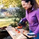 Шлайф вибрационен акумулаторен BLACK&DECKER BDCDS18N-XJ, 18V, 1.5-4.0Ah, Li-Ion, 12000об/мин, 135х135x95мм - small, 268301