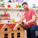 Шлайф вибрационен акумулаторен BLACK&DECKER BDCDS18N-XJ, 18V, 1.5-4.0Ah, Li-Ion, 12000об/мин, 135х135x95мм - small, 268303