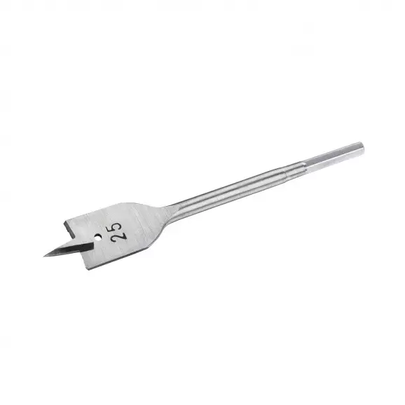 Свредло плоско за дърво STANLEY 25x198мм, CrV, 1/4
