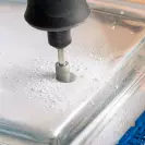 Свредло за стъкло диамантено DREMEL 663 6.4x45мм, цилиндрична опашка - small, 269469