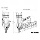Такер акумулаторен HITACHI/HIKOKI NR1890DRAW9Z, 18V, 1.5-8.0Ah, Li-Ion, за гвоздеи 50-90мм, безчетков - small, 267903