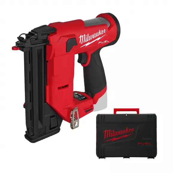 Такер акумулаторен MILWAUKEE M12 FCN18GS-0X, 12V, 2.0-6.0Ah, Li-Ion, за гвоздеи 16-38мм (тип 18GA)