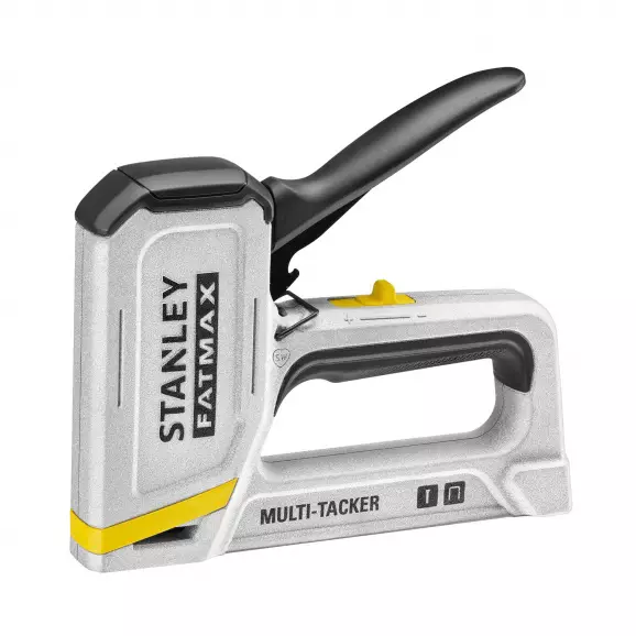 Такер механичен STANLEY Fatmax 2 в 1, кламери тип: A 6-14мм, гвоздеи тип: J 12-15мм