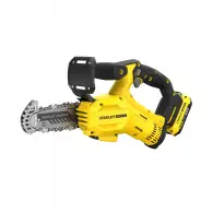 Трион верижен акумулаторен STANLEY SFMCPS415D1, 18V, 2.0Ah, Li-Ion, 15cм, безчетков