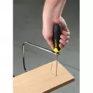 Трион за дърво резбарски STANLEY Fatmax 165мм, със закалени зъби, двукомпонентна дръжка - small, 271933