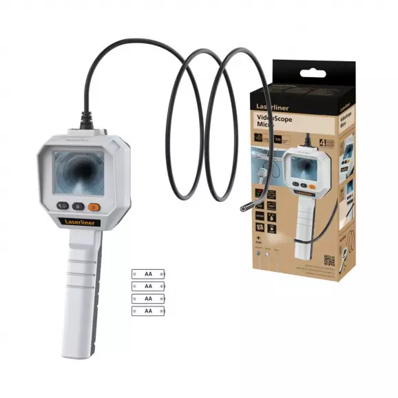 Видеоконтролер LASERLINER VideoScope Micro, 1.0м, DOF 2.......8см, ф5.5мм