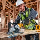 Акумулаторен циркулярен трион DEWALT DCS571NT-XJ, 18V, 1.5-5.0Ah, Li-Ion, ф115x9.5мм, 4500об/мин, безчетков - small, 269552