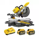 Акумулаторен настолен потапящ циркуляр DEWALT DCS727T2-QW, 54/18V, 2.0/6.0Ah, Li-Ion, ф250x30мм, 4300об/мин, безчетков - small
