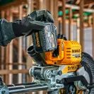 Акумулаторен настолен потапящ циркуляр DEWALT DCS727T2-QW, 54/18V, 2.0/6.0Ah, Li-Ion, ф250x30мм, 4300об/мин, безчетков - small, 269895