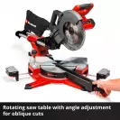 Акумулаторен настолен потапящ циркуляр EINHELL TE-SM 36/10 L Li-Solo, 18+18V, 2.5-8.0Ah, Li-Ion, ф254х30мм, с изтегляне - small, 267304