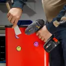 Акумулаторен пистолет за горещ въздух STEINEL MobileHeat 1, 18V, 1.5-6.0Ah, Li-Ion, 300-450°C, 120л/мин - small, 270702