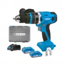 Акумулаторен ударен винтоверт FERVI FB20ID3AB-22B, 20V, 2.0Ah, Li-Ion, 75Nm, безчетков - small