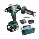Акумулаторен винтоверт MAKITA DDF492RTJ, 18V, 5.0Ah, Li-Ion, 130Nm, безчетков - small