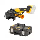 Акумулаторен ъглошлайф DEWALT DCG418NT-XJ, 54/18V, 2.0/6.0-5.0/15Ah, Li-Ion, ф125мм, безчетков - small