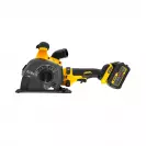 Акумулаторна фреза за канали DEWALT DCG200T2-QW, 54/18V, 2.0/6.0Ah, Li-Ion, 9000об/мин, ф125x22.23мм, безчетков - small, 270118