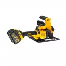 Акумулаторна фреза за канали DEWALT DCG200T2-QW, 54/18V, 2.0/6.0Ah, Li-Ion, 9000об/мин, ф125x22.23мм, безчетков - small, 270120