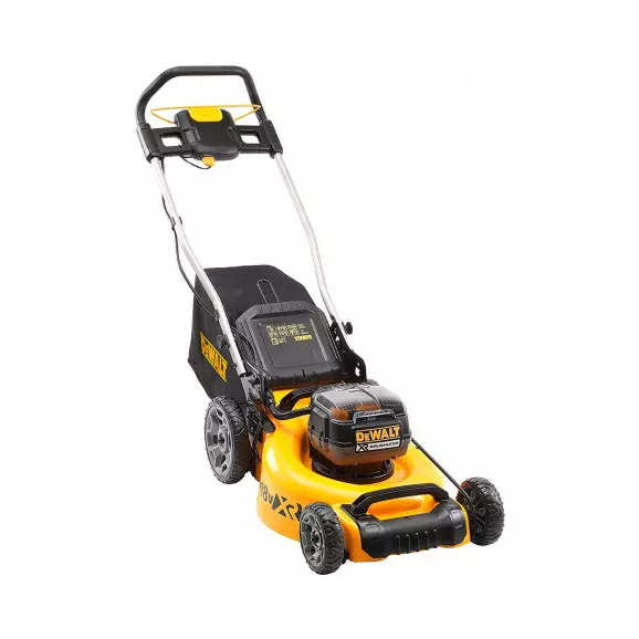 Акумулаторна косачка DEWALT DCMW564N-XJ, 18+18V, 1.5-5.0Ah, Li-Ion, 480мм, безчетков