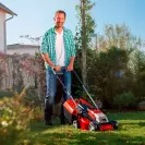 Акумулаторна косачка с тример EINHELL GE-CM 30 Li CT Set, 18V, 3.0Ah, Li-Ion, 300мм, безчетков мотор - small, 267219