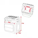Акумулаторна охлаждаща/затопляща кутия EINHELL TE-COL 18/27 Li-Solo, 18/230V, 2.0-8.0Ah, Li-Ion - small, 268584