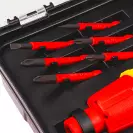 Акумулаторна отвертка TOPMASTER VDE 1000V, 4.0V, 1.5Ah, Li-Ion, 0.4Nm - small, 270145