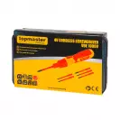 Акумулаторна отвертка TOPMASTER VDE 1000V, 4.0V, 1.5Ah, Li-Ion, 0.4Nm - small, 270148