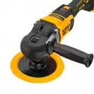 Акумулаторна полирмашина DEWALT DCM849N-XJ, 18V, 1.5-6.0Ah, Li-Ion, ф180мм, безчетков - small, 269867