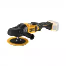 Акумулаторна полирмашина DEWALT DCM849N-XJ, 18V, 1.5-6.0Ah, Li-Ion, ф180мм, безчетков - small