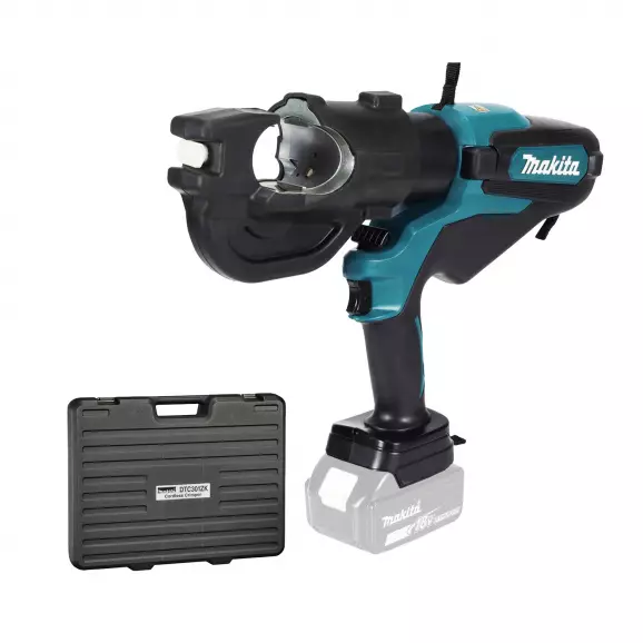 Акумулаторна преса за кримпване на кабели MAKITA DTC301ZK, 18V, 1.5-6.0Ah, Li-Ion, ф31.5мм