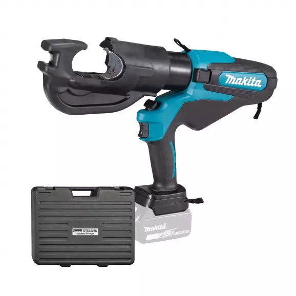 Акумулаторна преса за кримпване на кабели MAKITA DTC302ZK, 18V, 1.5-6.0Ah, Li-Ion, ф42мм