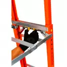 Алуминиевa стълба с фибростъкло WERNER AdjustaStep Pro 2x6, 840мм(на стълбата), двустранна, за професионална употреба, 150кг - small, 269636