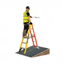 Алуминиевa стълба с фибростъкло WERNER AdjustaStep Pro 2x6, 840мм(на стълбата), двустранна, за професионална употреба, 150кг - small, 269638
