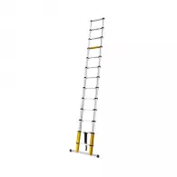 Алуминиева стълба телескопична DRABEST Tele Max 1x13, 3810мм(на стълбата), едностранна, за професионална употреба, 150кг