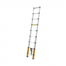 Алуминиева стълба телескопична DRABEST Tele Max 1x9, 2630мм(на стълбата), едностранна, за професионална употреба, 150кг - small