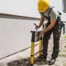 Алуминиева стълба телескопична DRABEST Tele Max 1x9, 2630мм(на стълбата), едностранна, за професионална употреба, 150кг - small, 269627