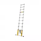 Алуминиева стълба телескопична DRABEST Tele Max 1x11, 3270мм(на стълбата), едностранна, за професионална употреба, 150кг - small