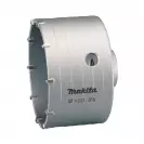 Боркорона с твърдосплавни пластини MAKITA 100мм, за бетон и зидария, с вътрешна резба M22, сухо пробиване - small, 278842