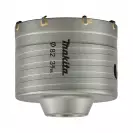 Боркорона с твърдосплавни пластини MAKITA 82мм, за бетон и зидария, с вътрешна резба M22, сухо пробиване - small