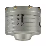 Боркорона с твърдосплавни пластини MAKITA 82мм, за бетон и зидария, с вътрешна резба M22, сухо пробиване