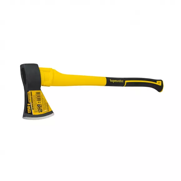 Брадва с дръжка TOPMASTER 1.250кг, с дръжка от фибростъкло