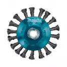 Четкa дисковa MAKITA ф115мм/М14, за ъглошлайф, стоманена, усукана тел - small, 280372