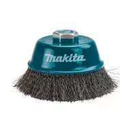 Четка камбанка за ъглошлайф MAKITA 100х0.3мм/М14, стоманена, 0.3мм-тел