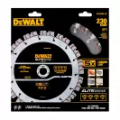 Диск диамантен DEWALT ELITE 230x22.23мм, за рязане на бетон, тухли и керемиди, сухо и мокро рязане - small, 269540