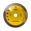 Диск диамантен KODIA EDGE TURBO 75х1.1x10мм, за керамика, гранитогрес, сухо рязане - small
