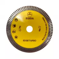 Диск диамантен KODIA EDGE TURBO 75х1.1x10мм, за керамика, гранитогрес, сухо рязане